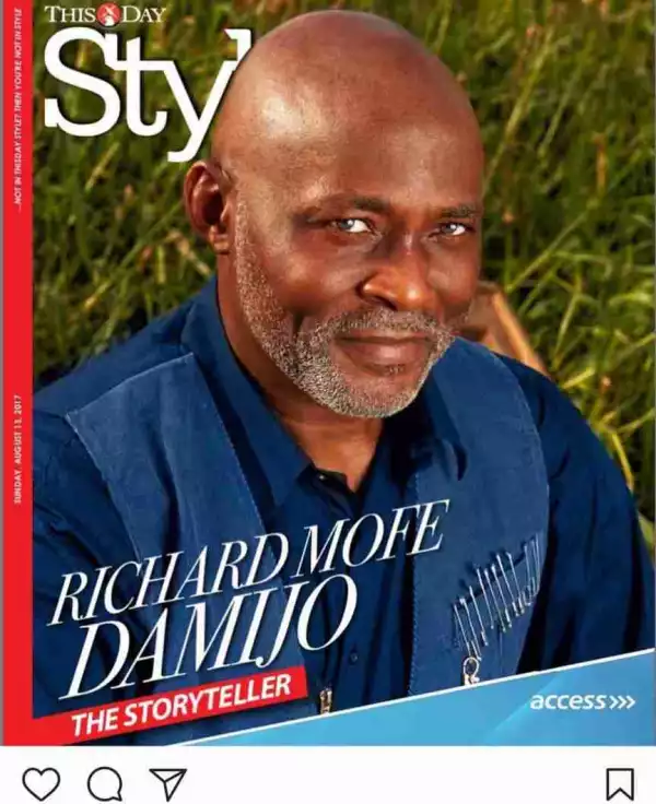 Actor Richard Mofe-Damijo Covers ThisDay Style Magazine (Photos)